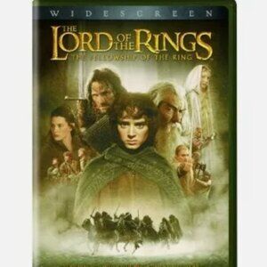 Set of 2 DVD's - Lord Of The Rings-Fellowship of Ring & The Two Towers